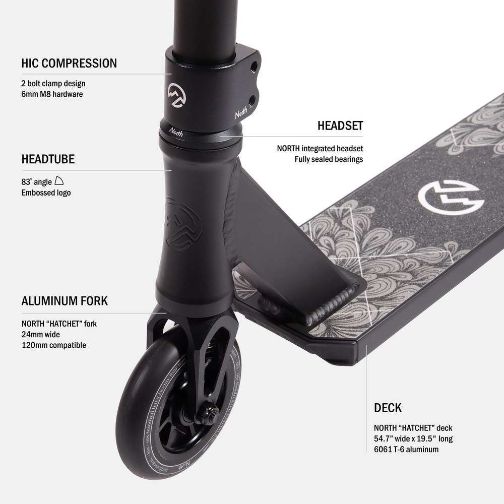 North Hatchet - Complete Scooter - G2 – North Scooters
