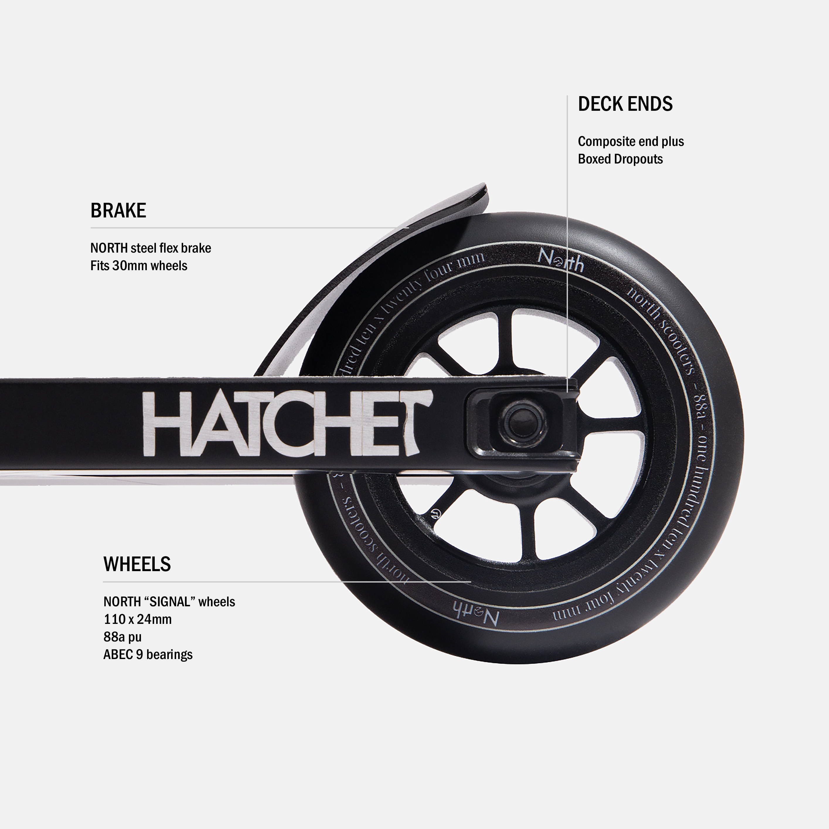 North Hatchet - Complete Scooter - G2
