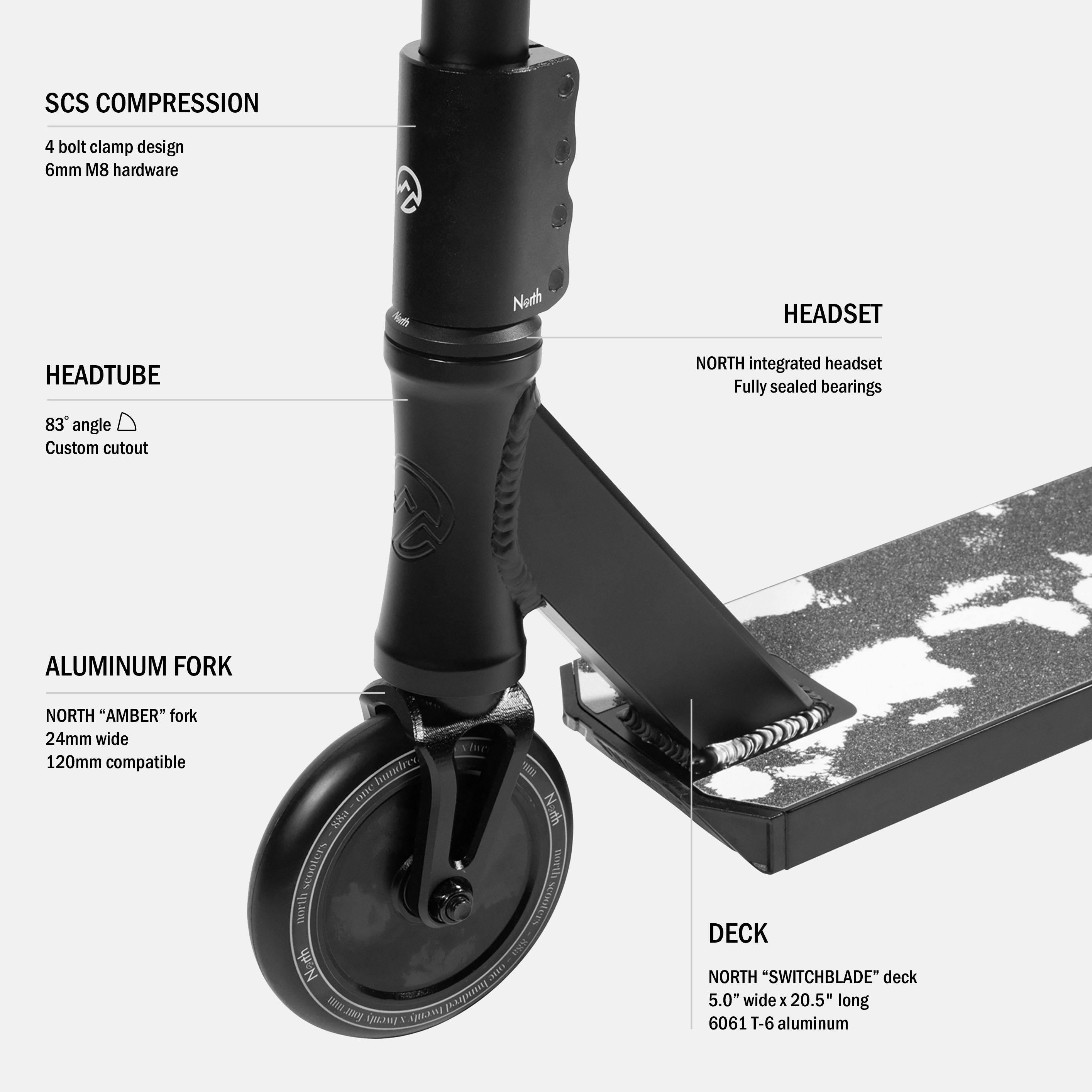 North Switchblade - Complete Scooter - G2 – North Scooters