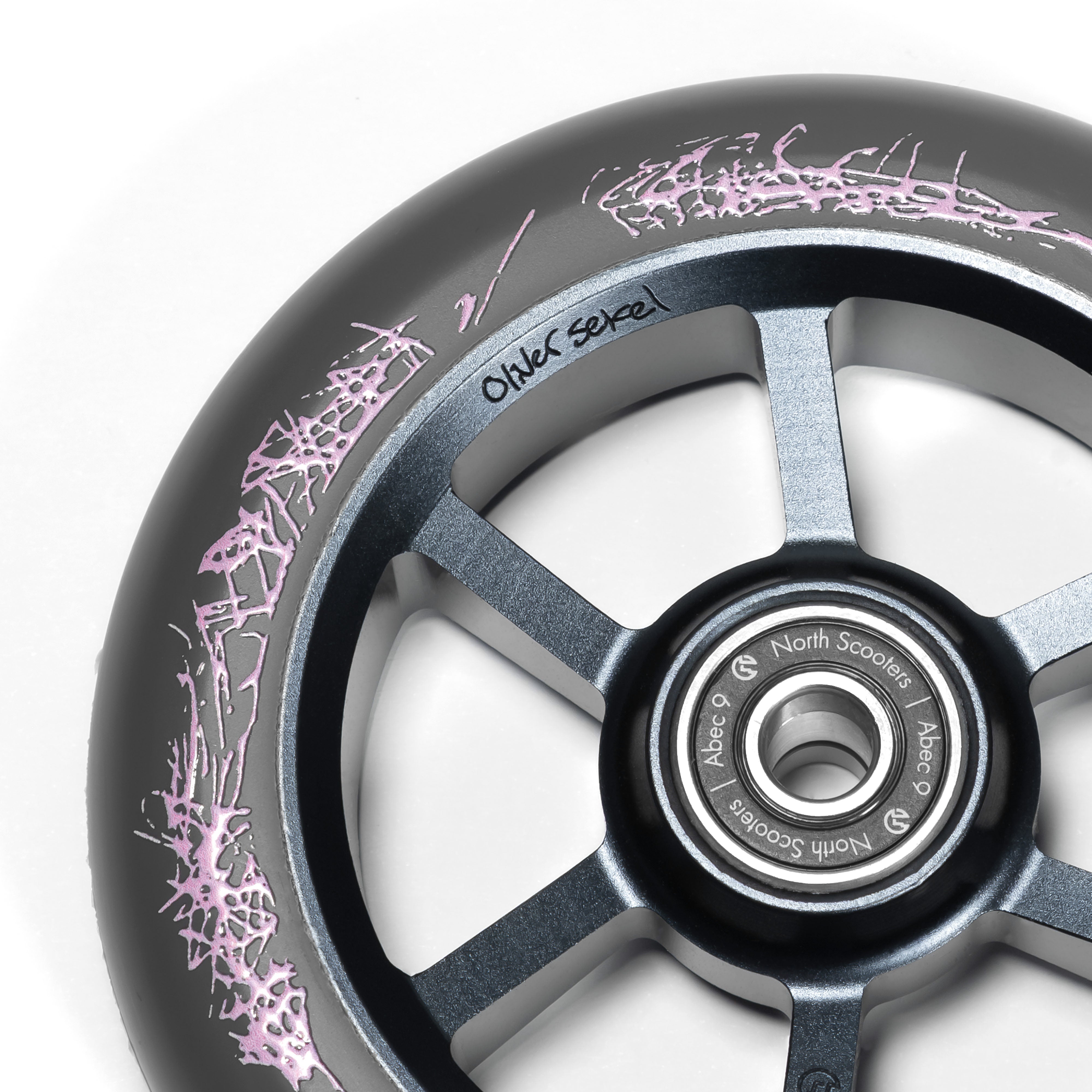 North Oliver Sekel Signature Wheel - 24mm - G7 – North Scooters